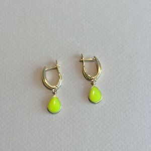 Geo hoop Earrings R833